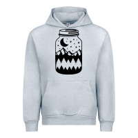 Heather Grey View jar Urban Hoodie - Unal Design