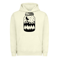 Pigment Pistachio View jar Urban Hoodie - Unal Design