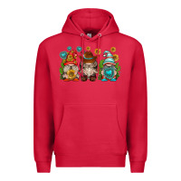 Cardinal western gnomies Premium Hoodie - texasbilliewilder