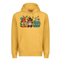 Mustard western gnomies Premium Hoodie - texasbilliewilder