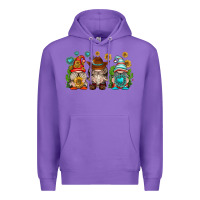 Purple western gnomies Premium Hoodie - texasbilliewilder