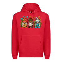 Red western gnomies Premium Hoodie - texasbilliewilder