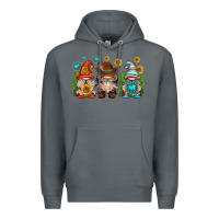 Rock western gnomies Premium Hoodie - texasbilliewilder