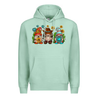 Seafoam western gnomies Premium Hoodie - texasbilliewilder