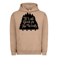 Pigment Burro its all good in the woods Urban Hoodie - Unal Design