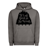 Pigment Tornado its all good in the woods Urban Hoodie - Unal Design