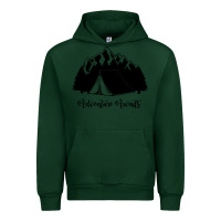 Foreset Green Adventure Camping Urban Hoodie - Unal Design