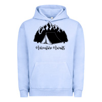 Pigment Grape Ice Adventure Camping Urban Hoodie - Unal Design