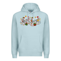 Blue Mist pantasmas ghost christmas Premium Hoodie - Zillion Design Studio