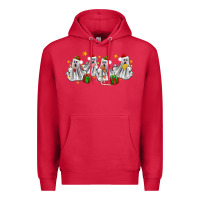 Cardinal pantasmas ghost christmas Premium Hoodie - Zillion Design Studio