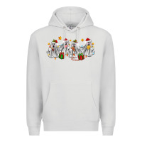 Dove Grey pantasmas ghost christmas Premium Hoodie - Zillion Design Studio
