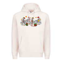 Pale Pink pantasmas ghost christmas Premium Hoodie - Zillion Design Studio
