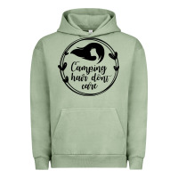 Pigment Oil Green Camping Urban Hoodie - Unal Design