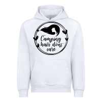 White Camping Urban Hoodie - Unal Design