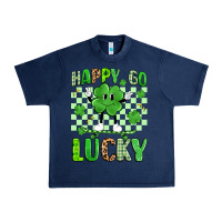 Navy happy go lucky Urban Heavy Tee - Artiststas