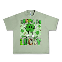 Oil Green happy go lucky Urban Heavy Tee - Artiststas