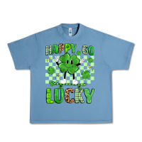 Pebble Blue happy go lucky Urban Heavy Tee - Artiststas