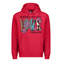 Cardinal western let all that you do be done in love with g Premium Hoodie - texasbilliewilder