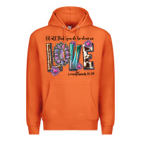 Western Let All That You Do Be Done In Love With G Premium Hoodie | Teevron