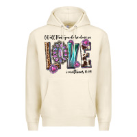 Tofu western let all that you do be done in love with g Premium Hoodie - texasbilliewilder