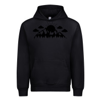 Black View Urban Hoodie - Unal Design