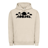 Pigment French Oak View Urban Hoodie - Unal Design