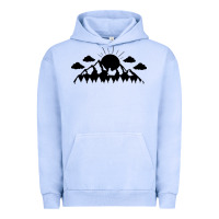 Pigment Grape Ice View Urban Hoodie - Unal Design