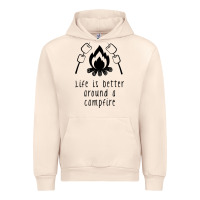 Sandshell life is better around a campfire Urban Hoodie - Unal Design