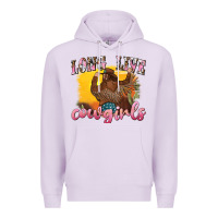Lilac western long live cowgirls Premium Hoodie - texasbilliewilder