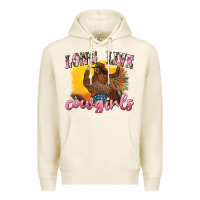 Tofu western long live cowgirls Premium Hoodie - texasbilliewilder