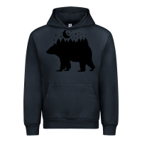 Navy bear Urban Hoodie - Unal Design