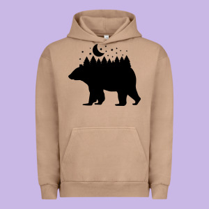 Bear Urban Hoodie Designed By Unal Design