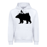 White bear Urban Hoodie - Unal Design