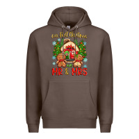 Coffee our first christmas as mr and mrs Premium Hoodie - Zillion Design Studio