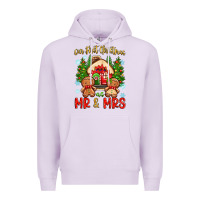 Lilac our first christmas as mr and mrs Premium Hoodie - Zillion Design Studio