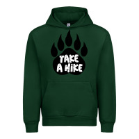 Forest Green take a hike Urban Hoodie - Unal Design