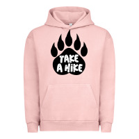 Pigment Salmon take a hike Urban Hoodie - Unal Design