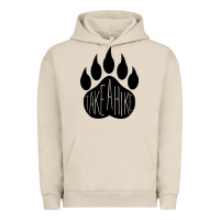 Pigment French Oak take a hike Urban Hoodie - Unal Design