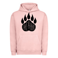 Pigment Salmon take a hike Urban Hoodie - Unal Design