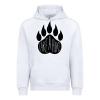 White take a hike Urban Hoodie - Unal Design