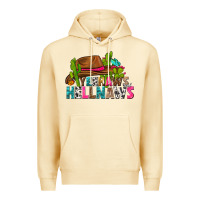Pina Colada yeehaws and hellnaws Premium Hoodie - texasbilliewilder