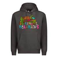Smoke yeehaws and hellnaws Premium Hoodie - texasbilliewilder