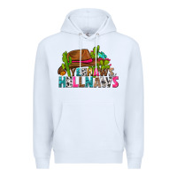 White yeehaws and hellnaws Premium Hoodie - texasbilliewilder