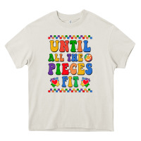 Until All The Pieces Fit Heavy Core Tee | Teevron