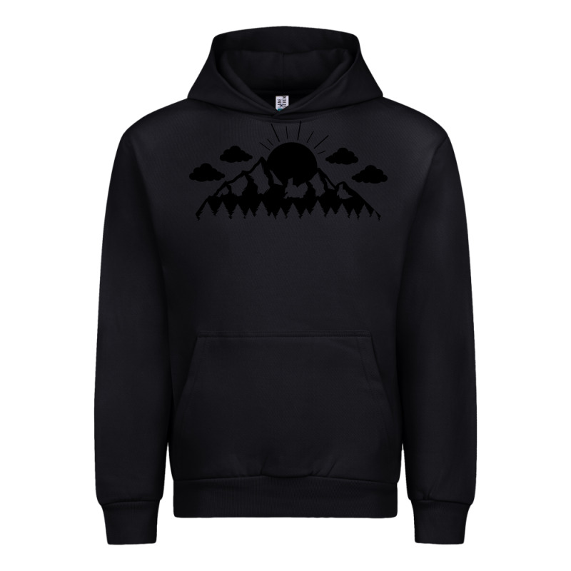 Mountain Urban Hoodie by Unal Design | Teevron