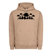 Pigment Burro Mountain Urban Hoodie - Unal Design