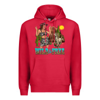 Cardinal wild and free Premium Hoodie - texasbilliewilder