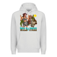 Dove Grey wild and free Premium Hoodie - texasbilliewilder