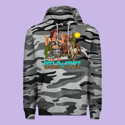 Premium Hoodie wild and free