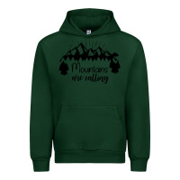 Foreset Green Mountains Urban Hoodie - Unal Design